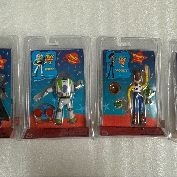 Lot of 4 Disney Pixar Toy Story 2 Figures. Zurg, Buzz, Woody and Bullseye. New! - Picture 6 of 7